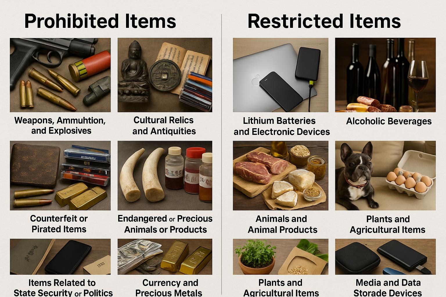 What You Cannot Ship from China (2025) | Full List of Banned ...