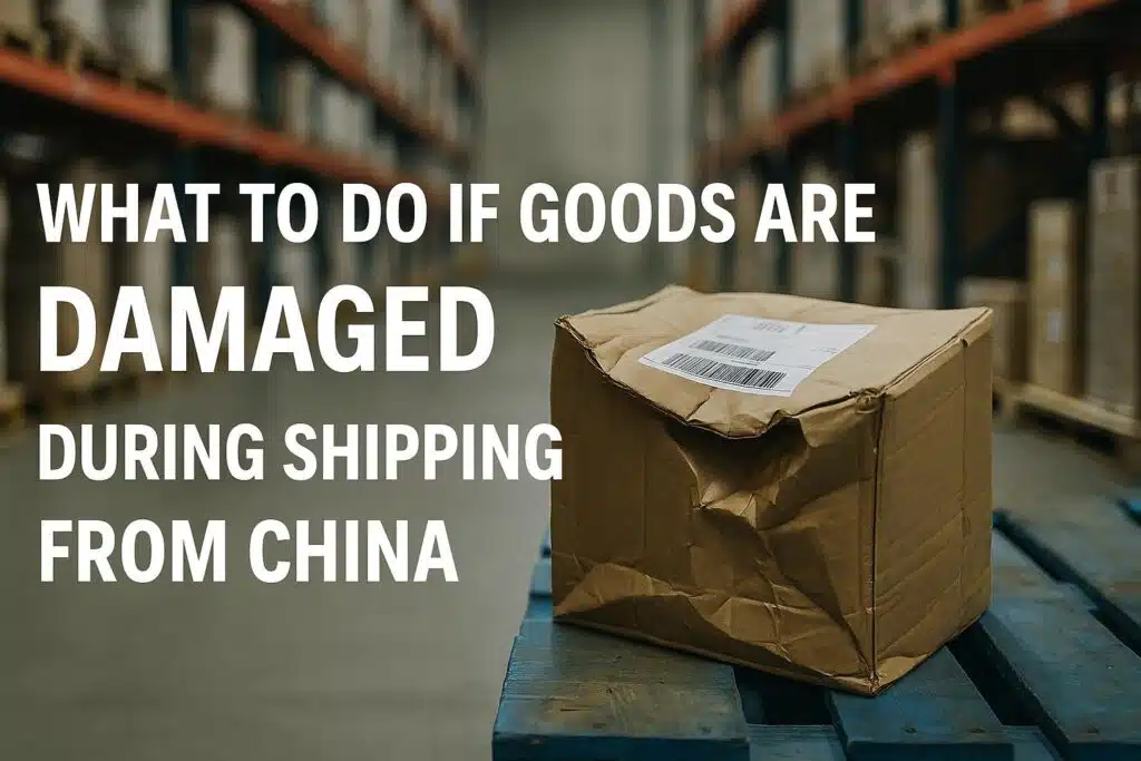 Que faire si des marchandises sont endommagées pendant le transport depuis la Chine (Guide 2025)