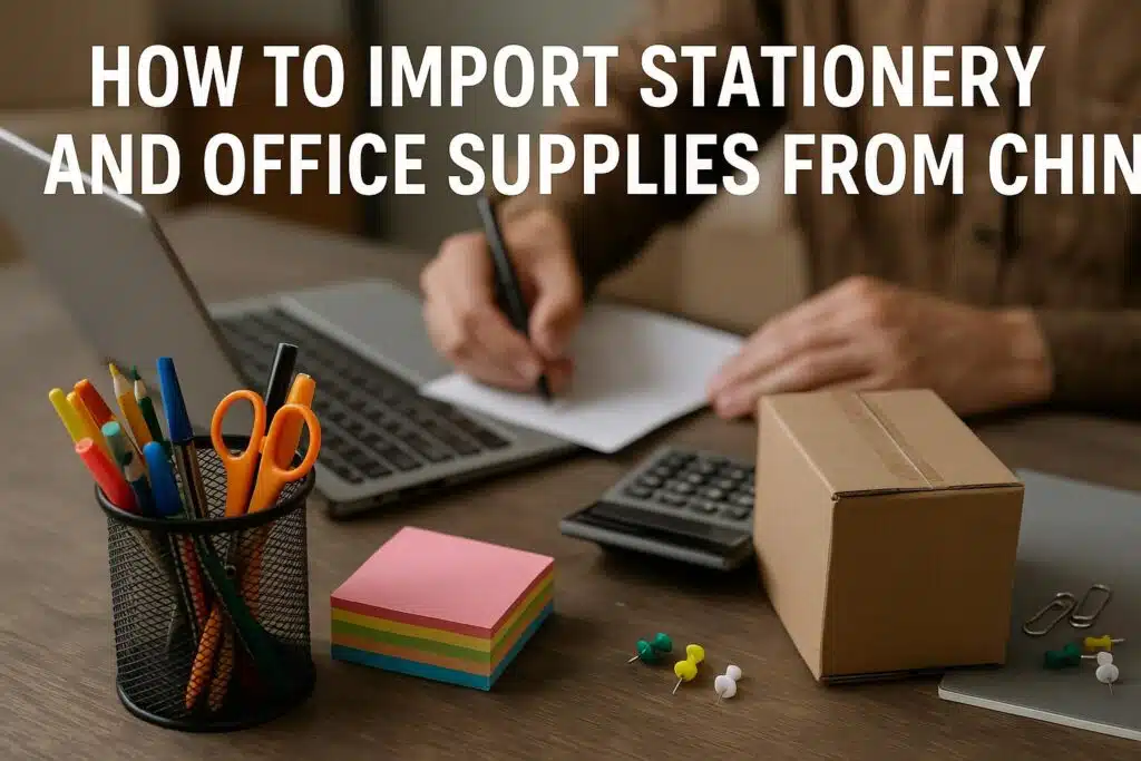 Çin'den Kırtasiye ve Ofis Malzemeleri Nasıl İthal Edilir (2025 Rehberi)