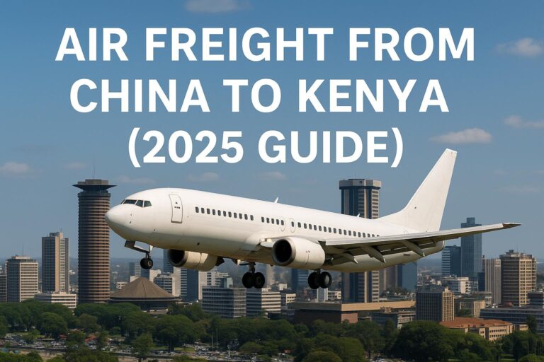 Air Freight from China to Kenya: Shipping Cost, Transit Time & Customs Clearance (2025 Guide)