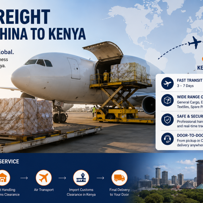 Air Freight from China to Kenya (2026): Rates, Transit Time & Shipping Guide