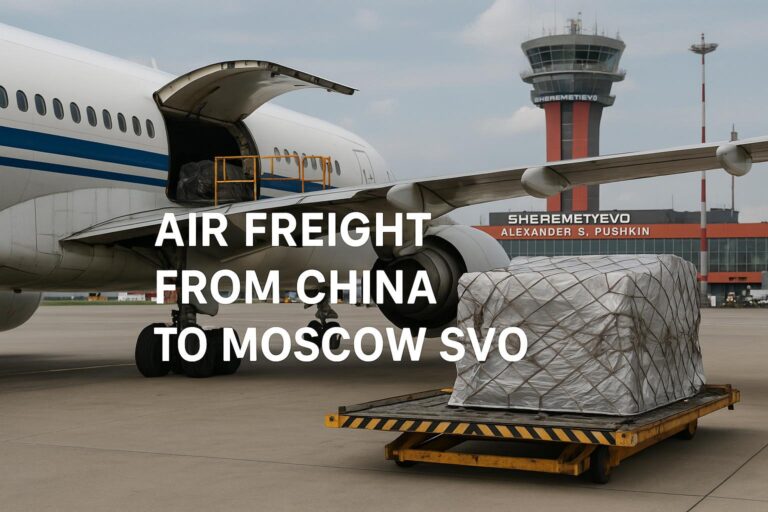 Air Freight from China to Moscow SVO – Cost & Transit Time 2025