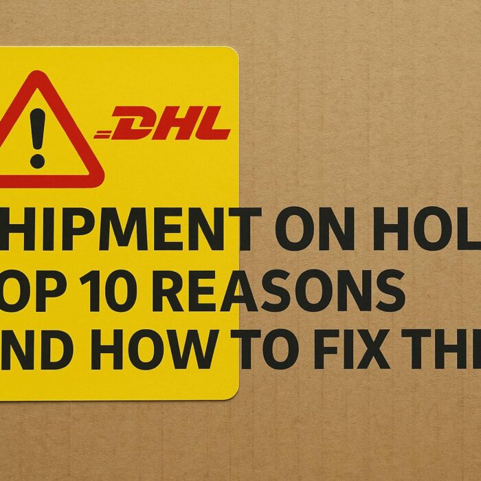 DHL shipment on hold: top 10 reasons and how to fix them