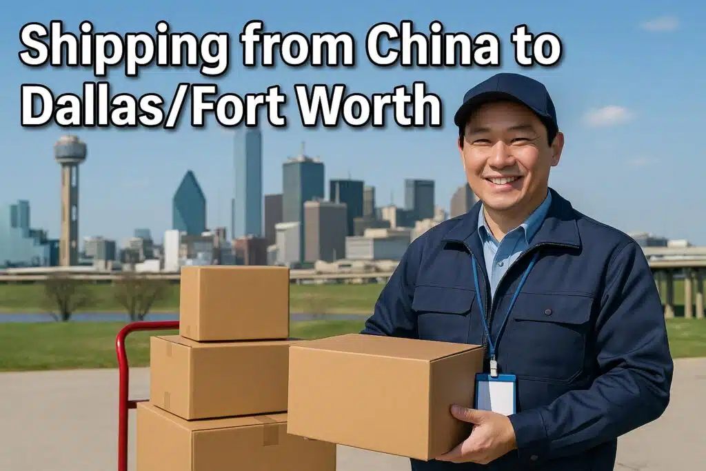 Envíos desde China a Dallas/Fort Worth - Agente de carga de China, empresa de logística