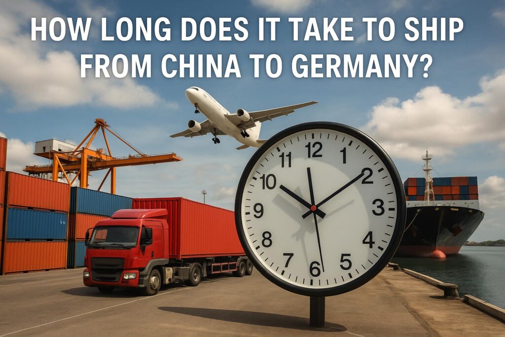 How Long Does It Take to Ship from China to Germany (2025 Guide)