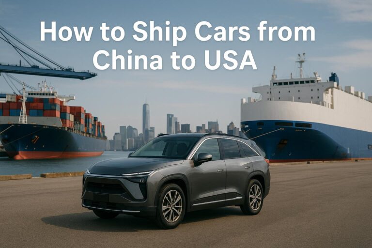 How to Ship Cars from China to USA (2025 Guide) | Costs, Methods & Customs Clearance