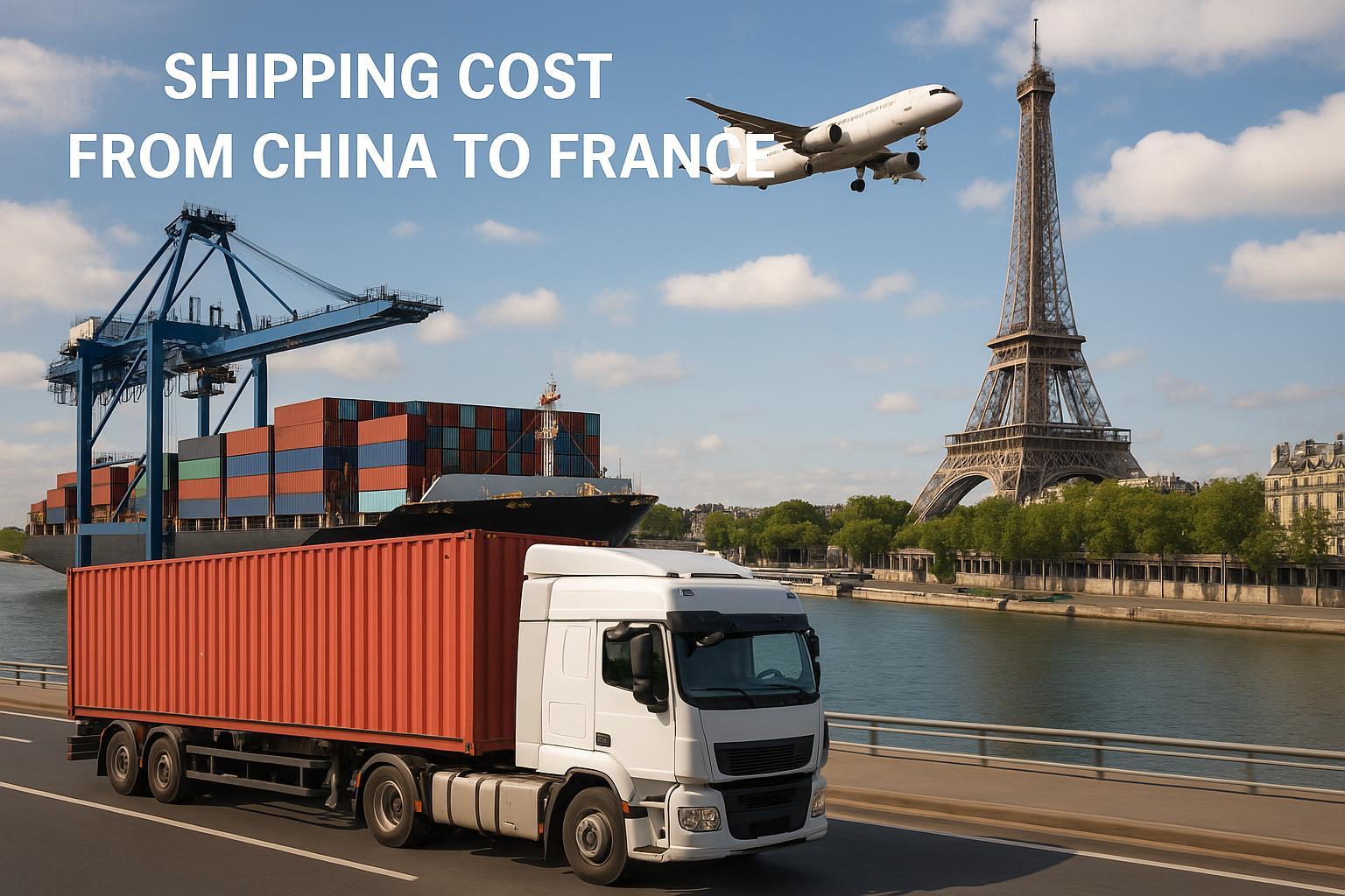 Shipping Cost from China to France-Sea Freight, Air Freight