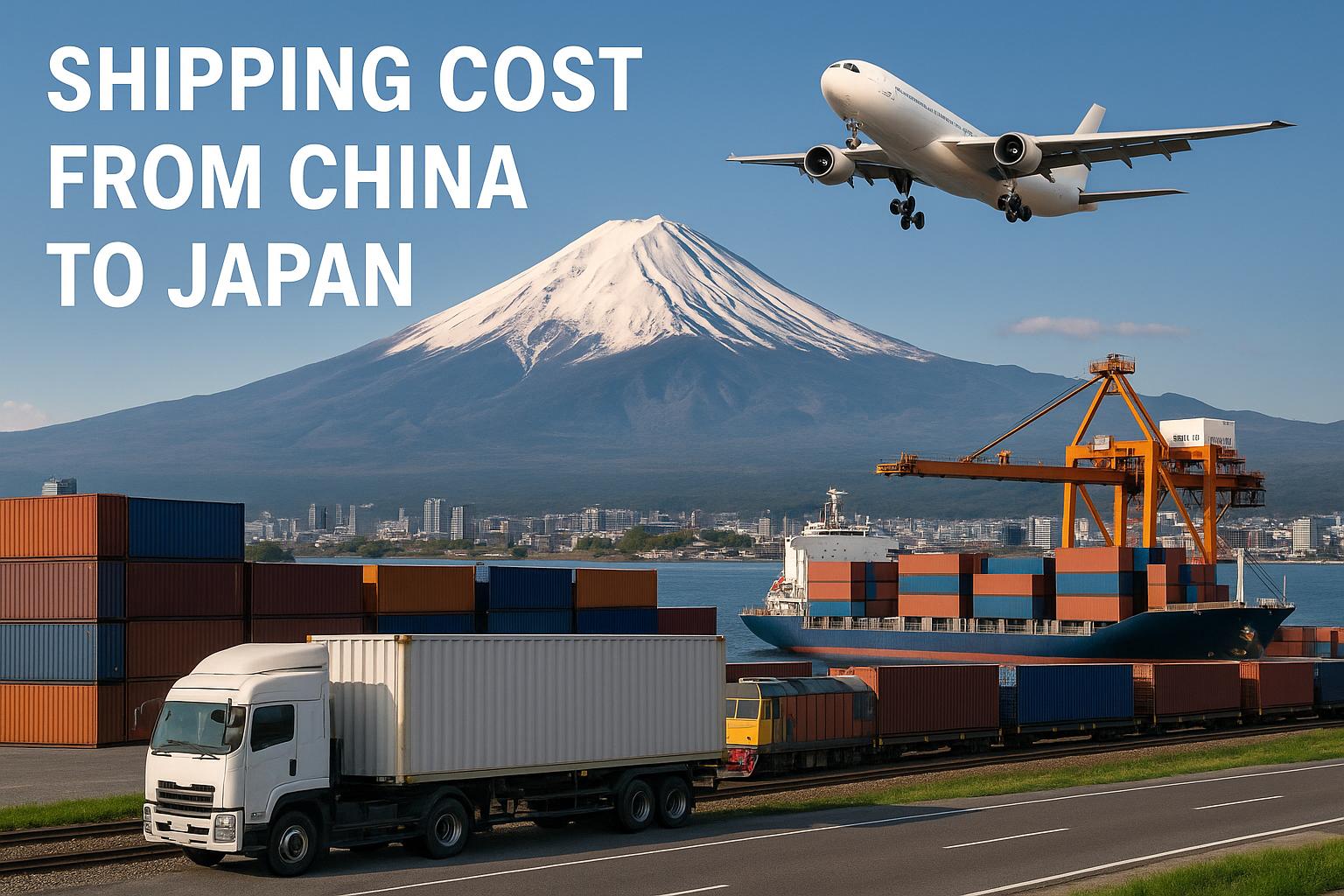 Shipping Cost from China to Japan-Sea Freight, Air Freight