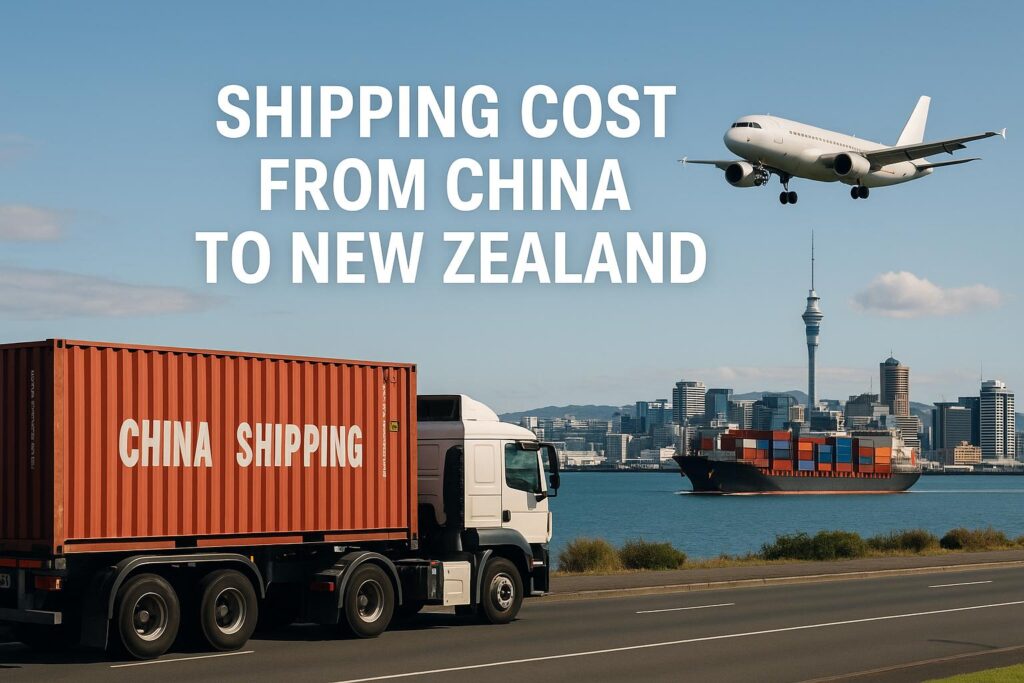 Shipping Cost from China to New Zealand-Sea Freight, Air Freight