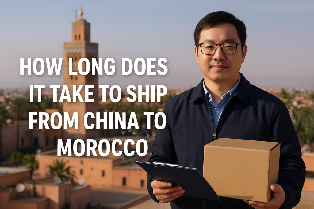 How long does it take to ship from China to Morocco – freight forwarder and door to door delivery