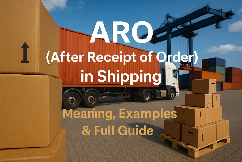 What Is ARO (After Receipt of Order) in Shipping Guide 2025