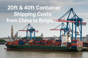 20ft & 40ft Container Shipping Costs from China to Belgium (2025 Guide)