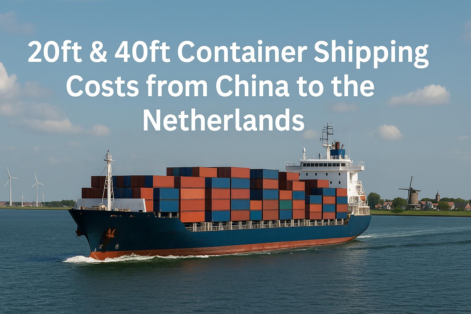 20ft & 40ft Container Shipping Costs from China to Netherlands (2025 Sea Freight Rates)