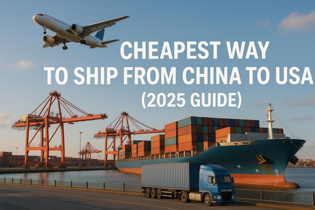 Cheapest Way to Ship from China to USA | Shipping Costs & Methods (2025 Guide)