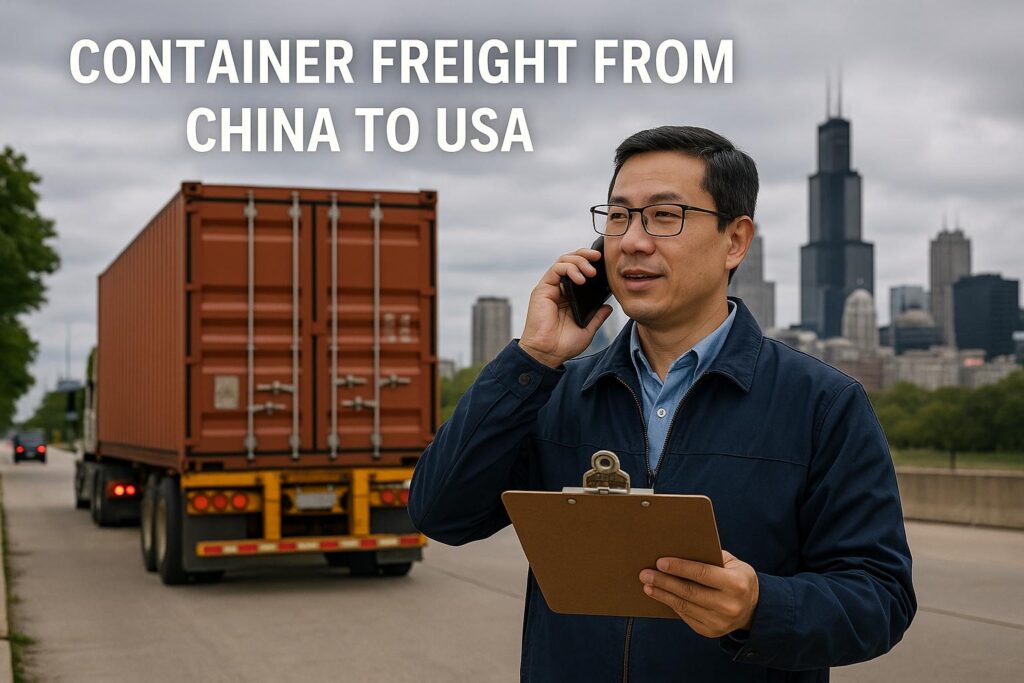 Container Freight from China to USA - China Freight Forwarder, Logistics Company