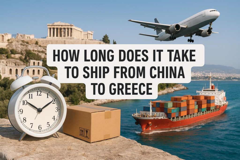 How Long Does It Take to Ship from China to Greece (2025 Guide) | Sea, Air & Rail Freight Times