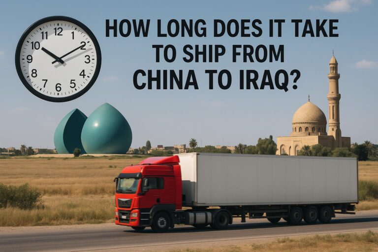 How Long Does It Take to Ship from China to Iraq (2025 Guide)