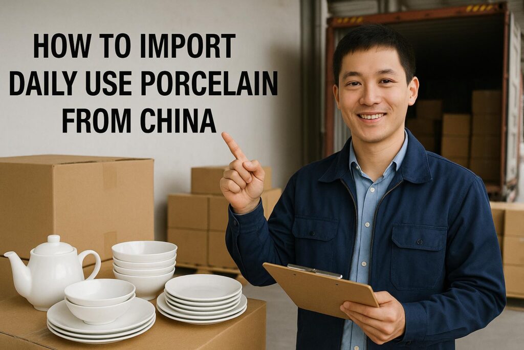 How to Import Daily Use Porcelain from China - China Freight Forwarders and Logistics Companies