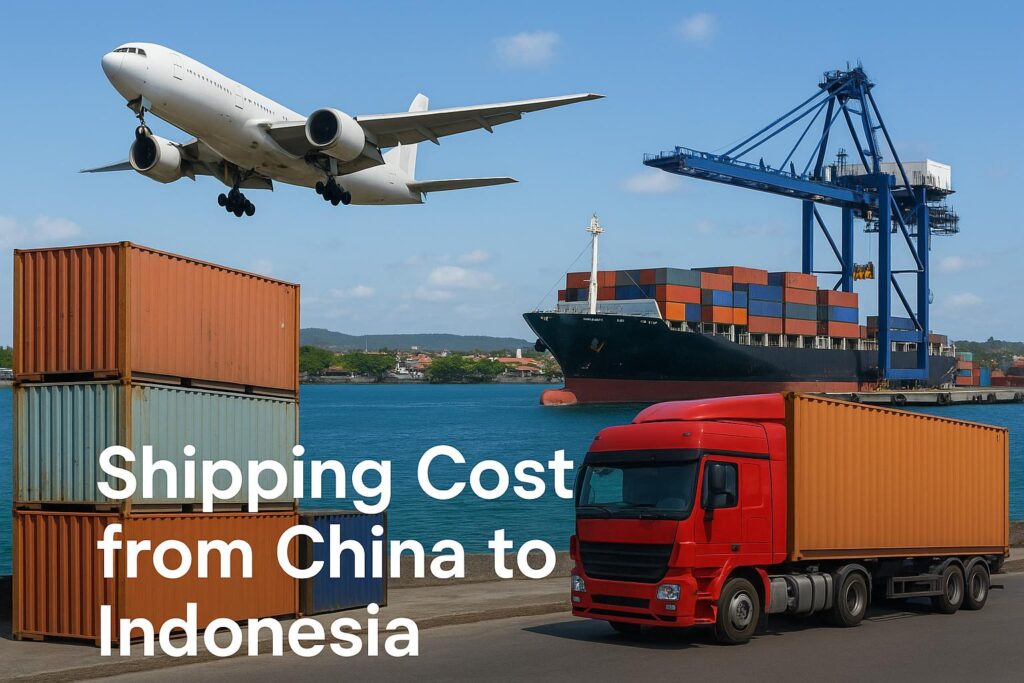 Shipping Cost from China to Indonesia (2025 Guide) | Air, Sea & Door-to-Door Freight Rates