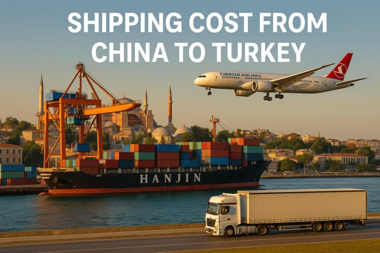 Shipping Cost from China to Turkey (2025 Guide) | Sea, Air, Rail & DDP Options
