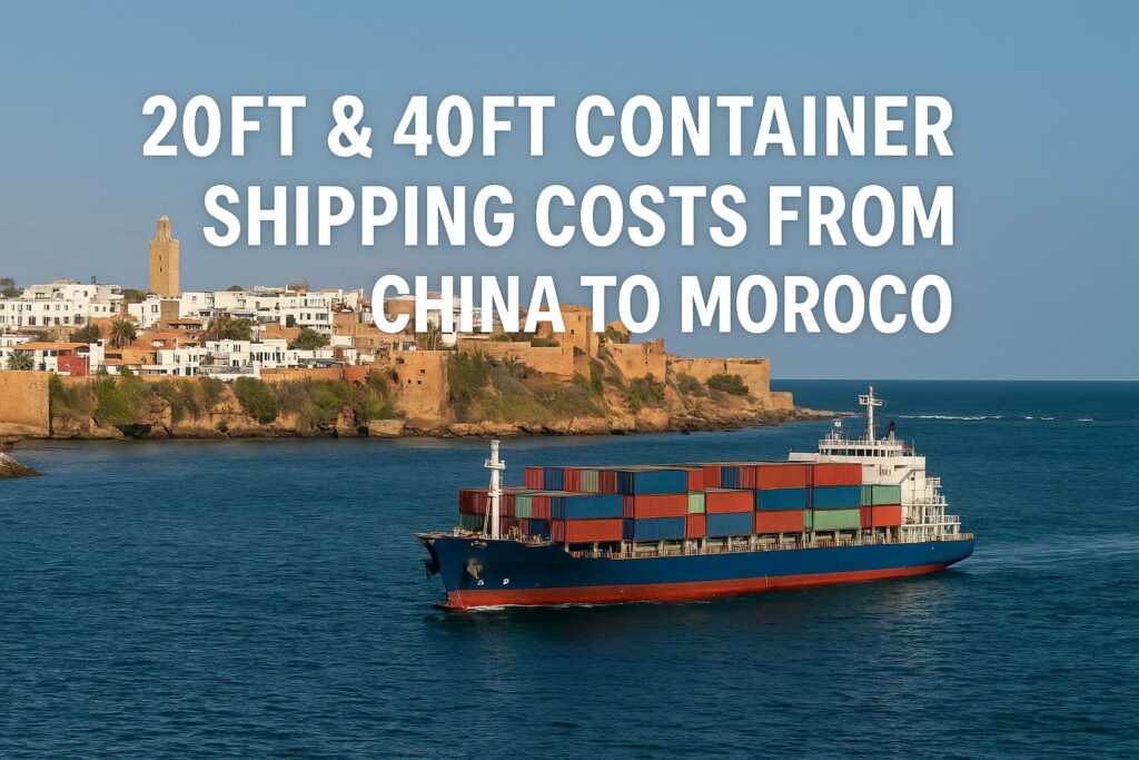 20ft & 40ft Container Shipping Costs from China to Morocco (2025 Guide)