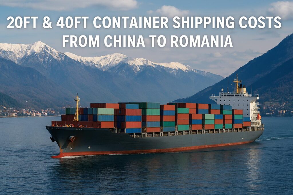 20ft & 40ft Container Shipping Costs from China to Romania (2025 Guide) | Sea, Air & Rail Freight Rates