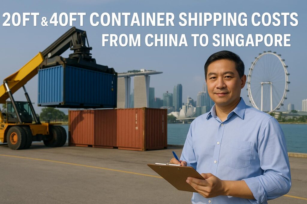 20ft & 40ft Container Shipping Costs from China to Singapore - China Freight Forwarder & Logistics Company