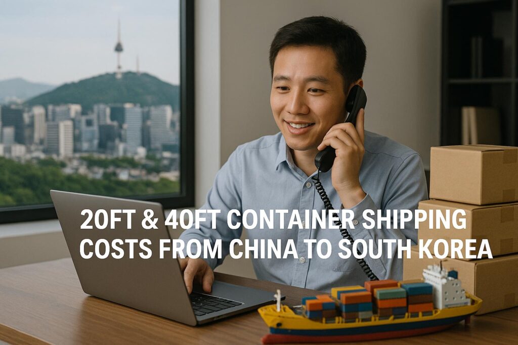 20ft & 40ft Container Shipping Costs from China to South Korea - China Freight Forwarder & Logistics Company