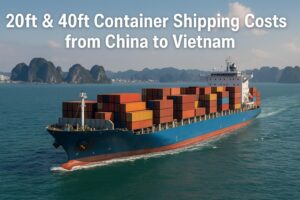 20ft & 40ft Container Shipping Costs from China to Vietnam (2025 Guide)