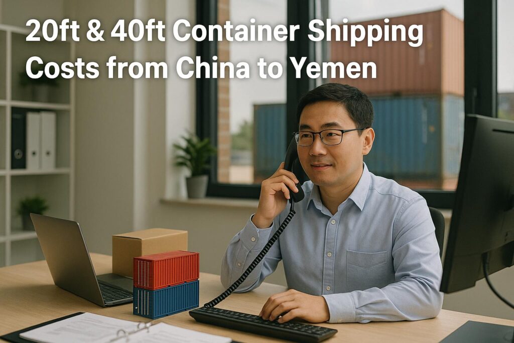 20ft & 40ft Container Shipping Costs from China to Yemen - China Freight Forwarder & Logistics Company