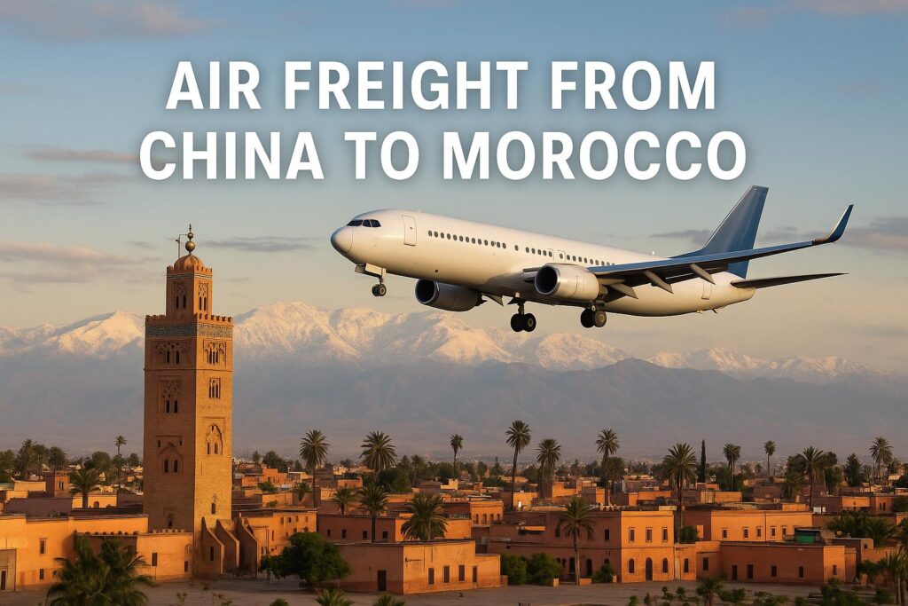 Air Freight from China to Morocco: Cost, Transit Time & DDP 2025 Guide
