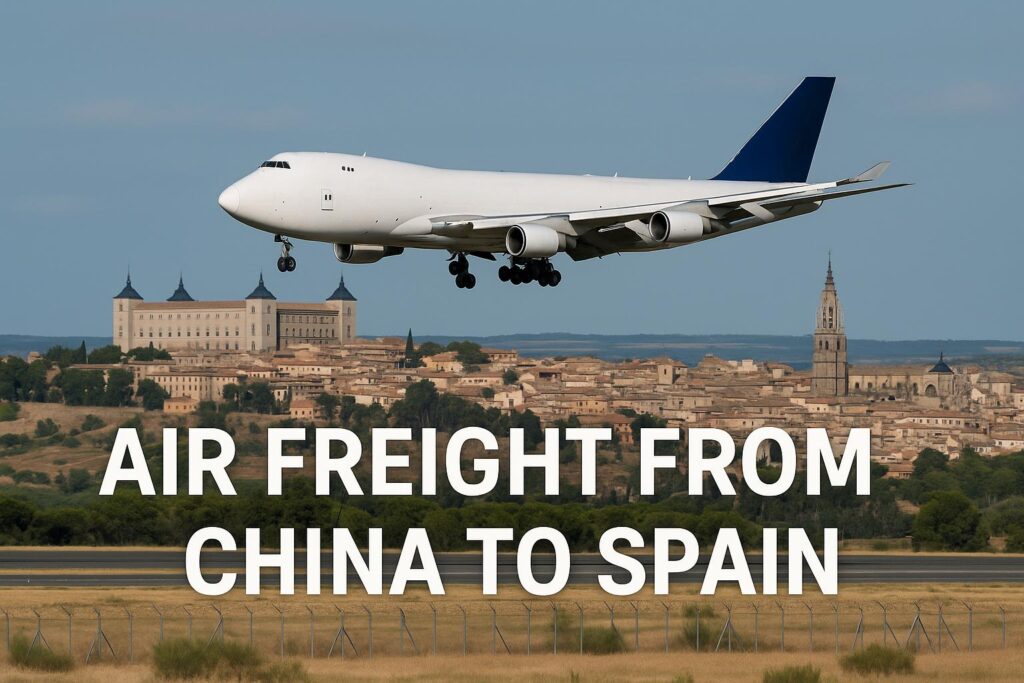 Air Freight from China to Spain (2025) – Cost, Transit Time & Shipping Guide
