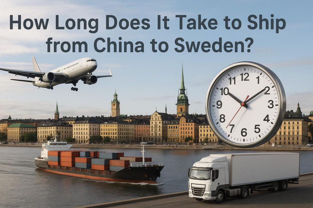 How Long Does It Take to Ship from China to Sweden? Transit Time Guide 2025