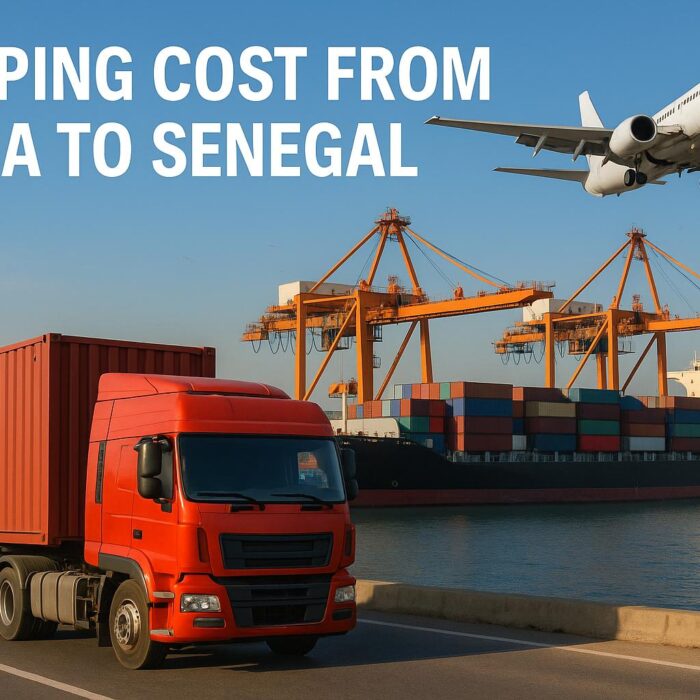 Shipping Cost from China to Senegal | Sea, Air & DDP Freight Rates 2025