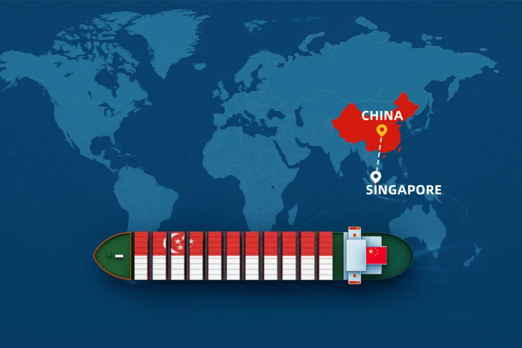 Shipping from China to Singapore – sea, air, and door-to-door freight options