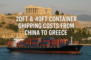 20ft & 40ft Container Shipping Costs from China to Greece (2025 Guide)