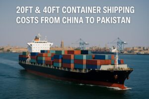 20ft & 40ft Container Shipping Costs from China to Pakistan (2025 Guide)