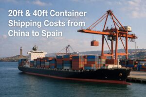 20ft & 40ft Container Shipping Costs from China to Spain (2025 Guide)