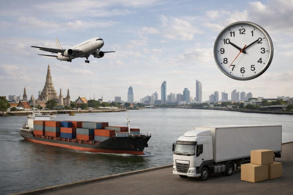 How Long Does It Take to Ship from China to Thailand- Transit Time Guide (2026)