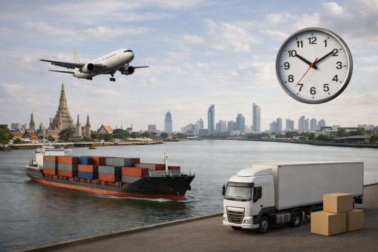 How Long Does It Take to Ship from China to Thailand- Transit Time Guide (2026)