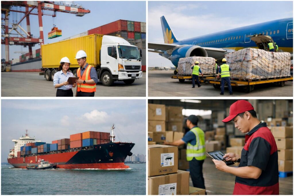 Vietnam's top international freight forwarding company services