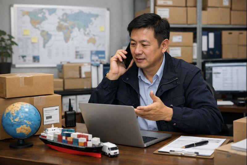 Chinese logistics company - Freight forwarder handling customs detention of goods