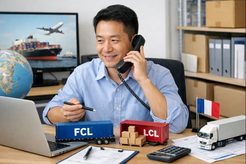 FCL vs LCL Shipping to France - Freight forwarding agency of Chinese logistics company