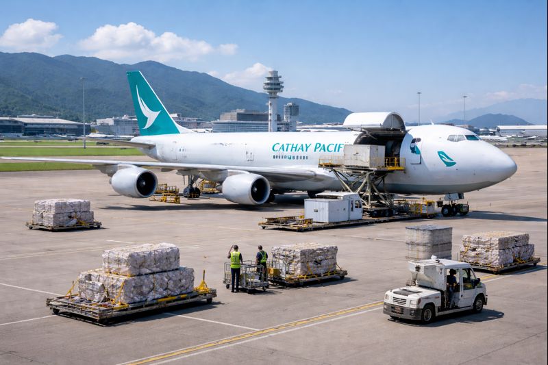 Hong Kong HKG Air Cargo Rates & Transit Times