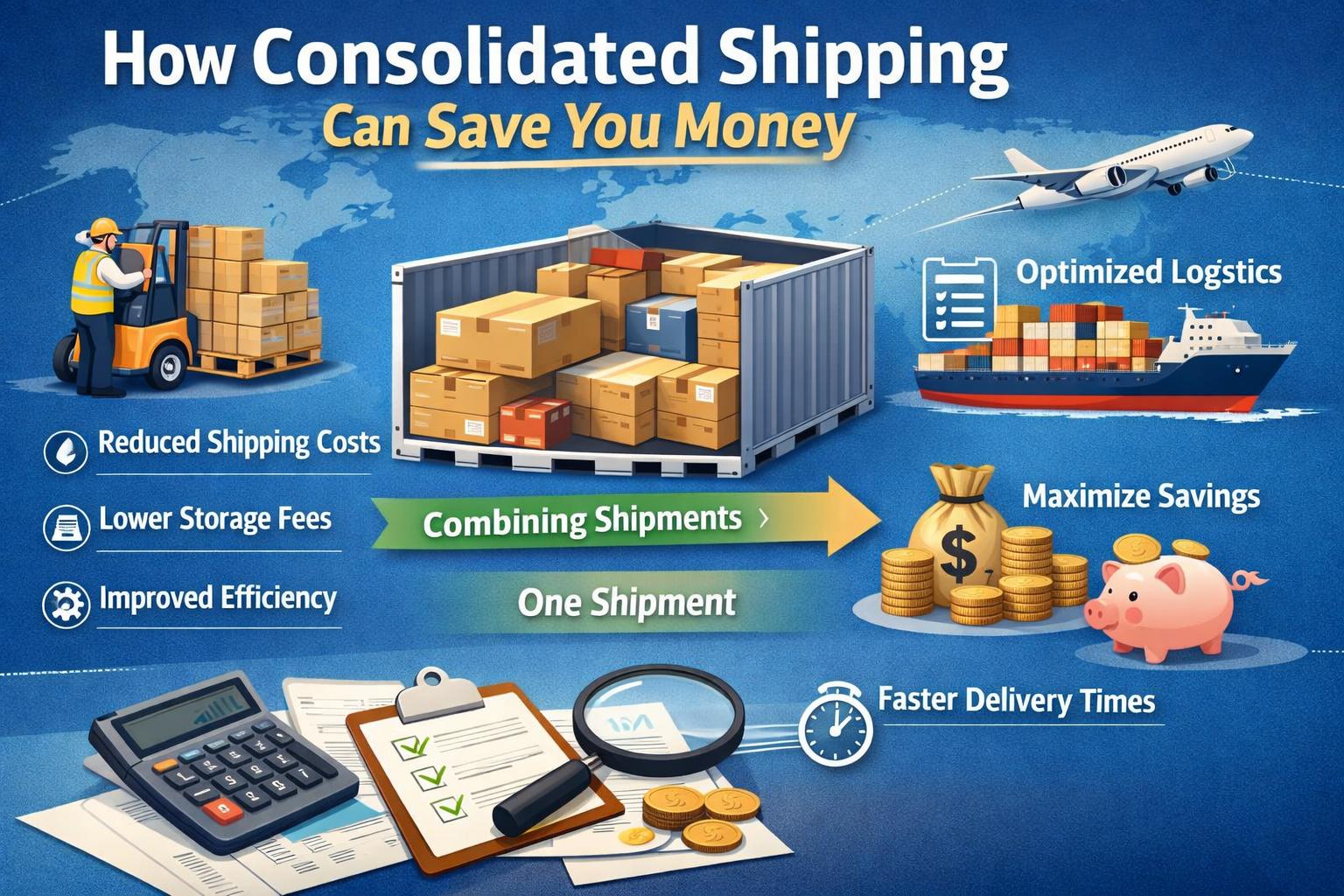 How Consolidated Shipping Can Save You Money-A Practical Shipping Strategy to Reduce Shipping Costs
