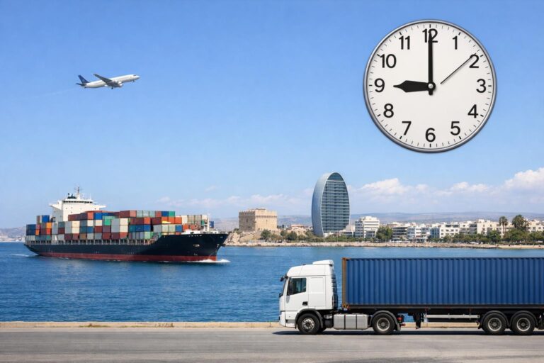 How Long Does It Take to Ship from China to Cyprus? Transit Time & Shipping Options (2026)