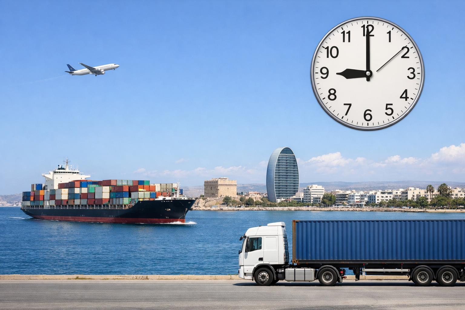 How Long Does It Take to Ship from China to Cyprus? Transit Time & Shipping Options (2026)