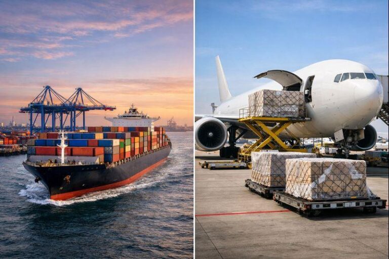 Sea Freight vs Air Freight-Costs, Transit Times, and How to Choose in 2026
