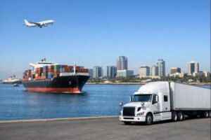 Shipping from Shenzhen to Long Beach by sea and air freight