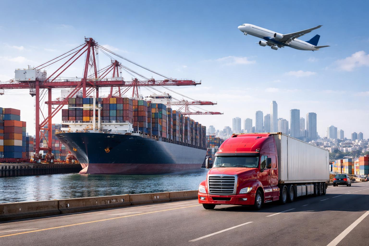 Shipping from Shenzhen to Los Angeles by sea and air freight